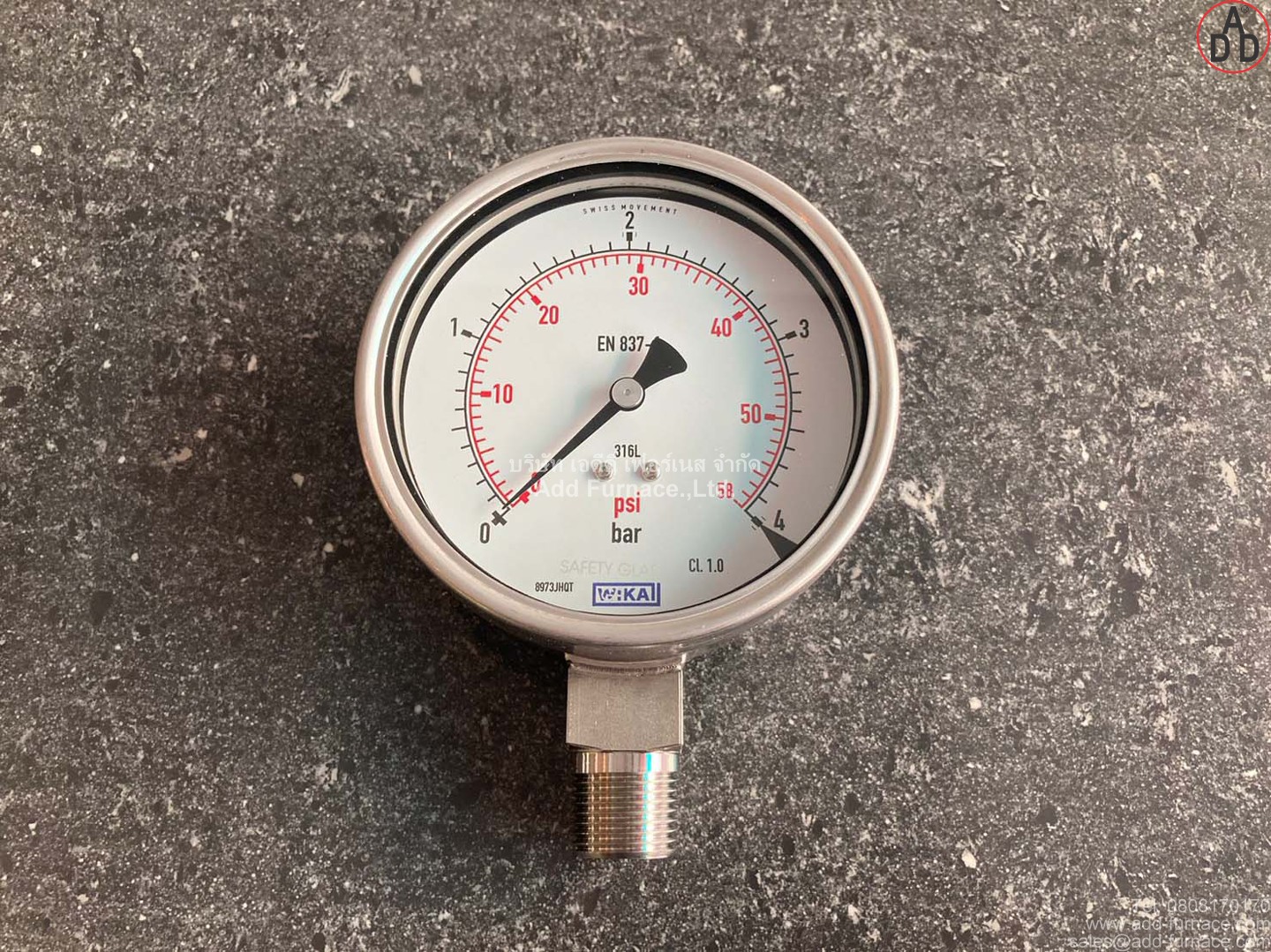 WIKA Pressure gauge 0-4bar(3)